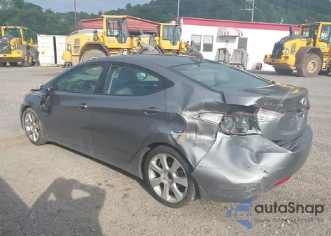 2013 Hyundai Elantra Gls/Limited z USA, uszkodzony, nr VIN 5NPDH4AE5DH357503